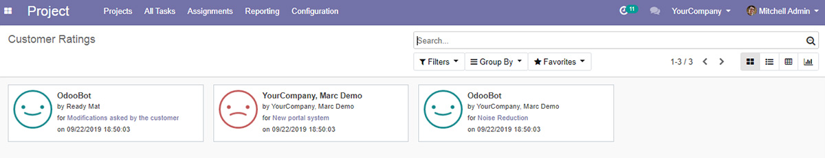 Odoo's Project Management Module