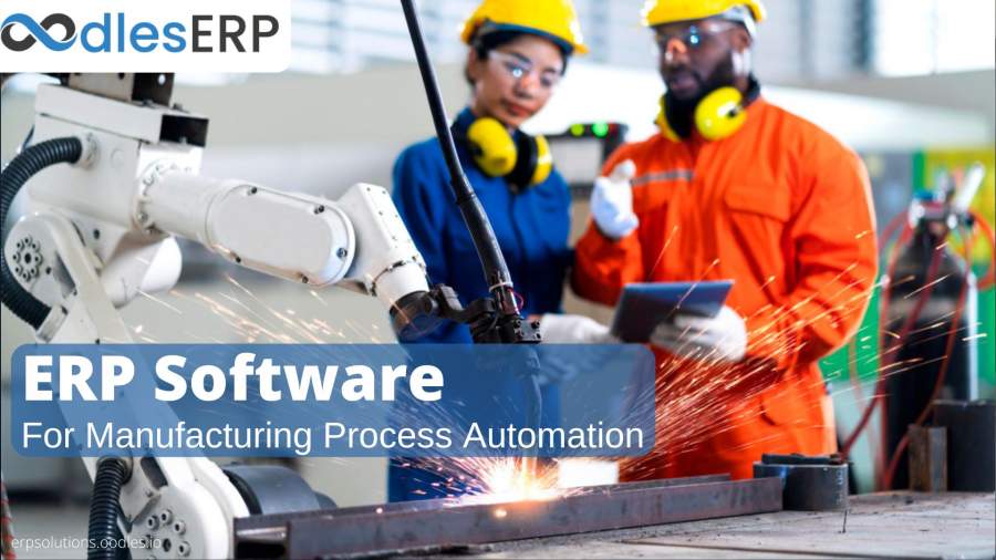 Custom ERP Software For Manufacturing Process Automation